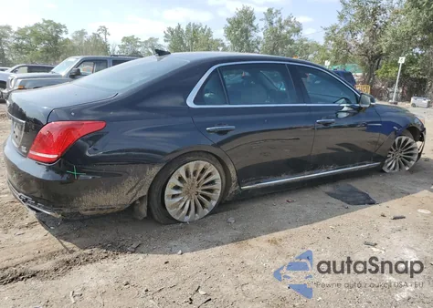 2018 Genesis G90 Ultimate из США, поврежденный, VIN KMHG54JH0JU041598